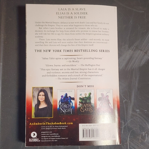 An Ember in the Ashes Book by Sabaa Tahir - Picture 8 of 10